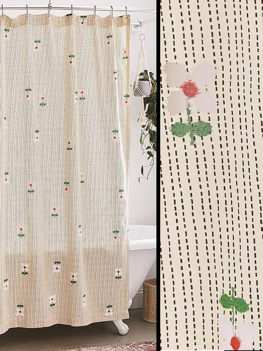 Urban Outfitters Tayla Shower Curtain